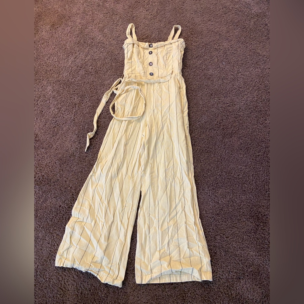 Yellow jumpsuit